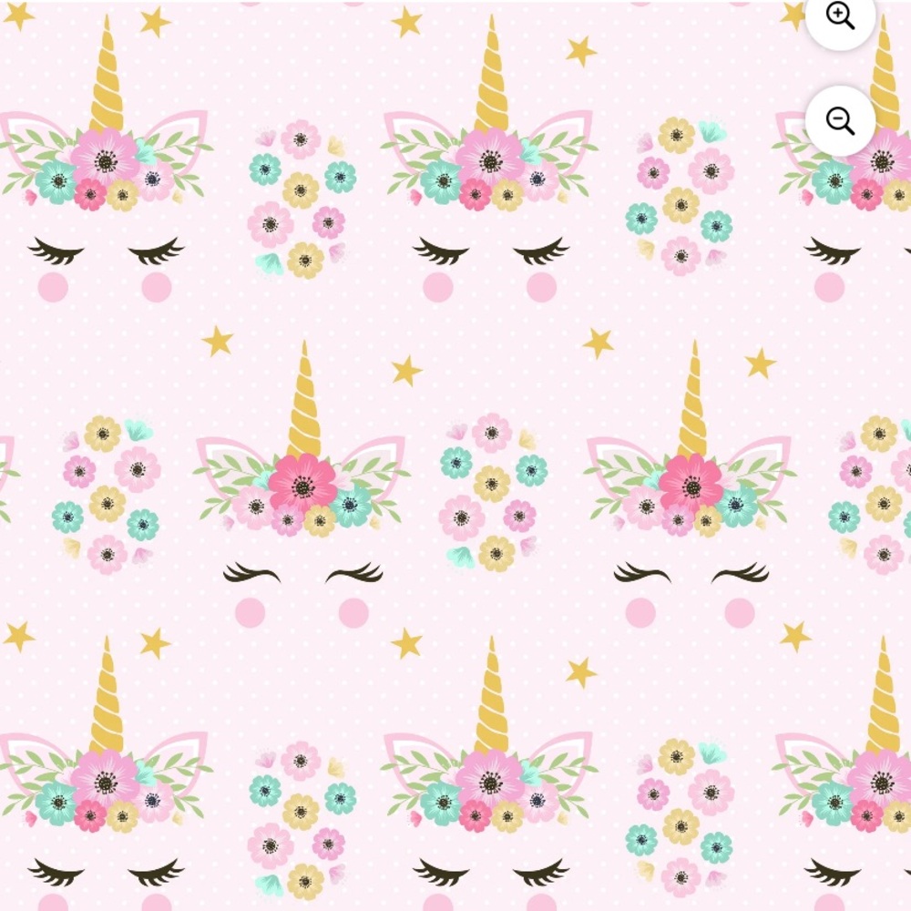 One Yard Unicorn Fabric